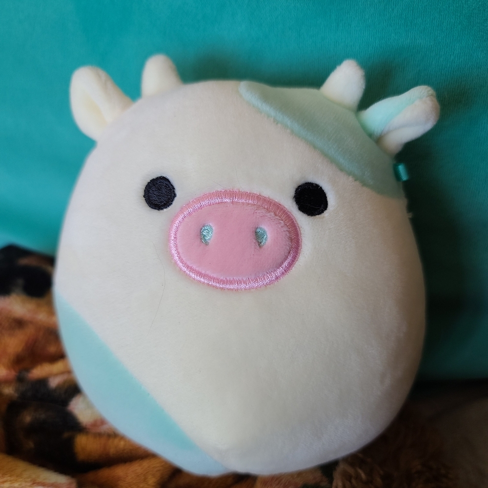 5in Easter Belana Squishmallow Cow
